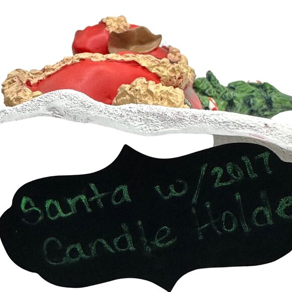 Yankee Candle Santa Candle Holder Tree Gift Bag Christmas - Picture 8 of 9